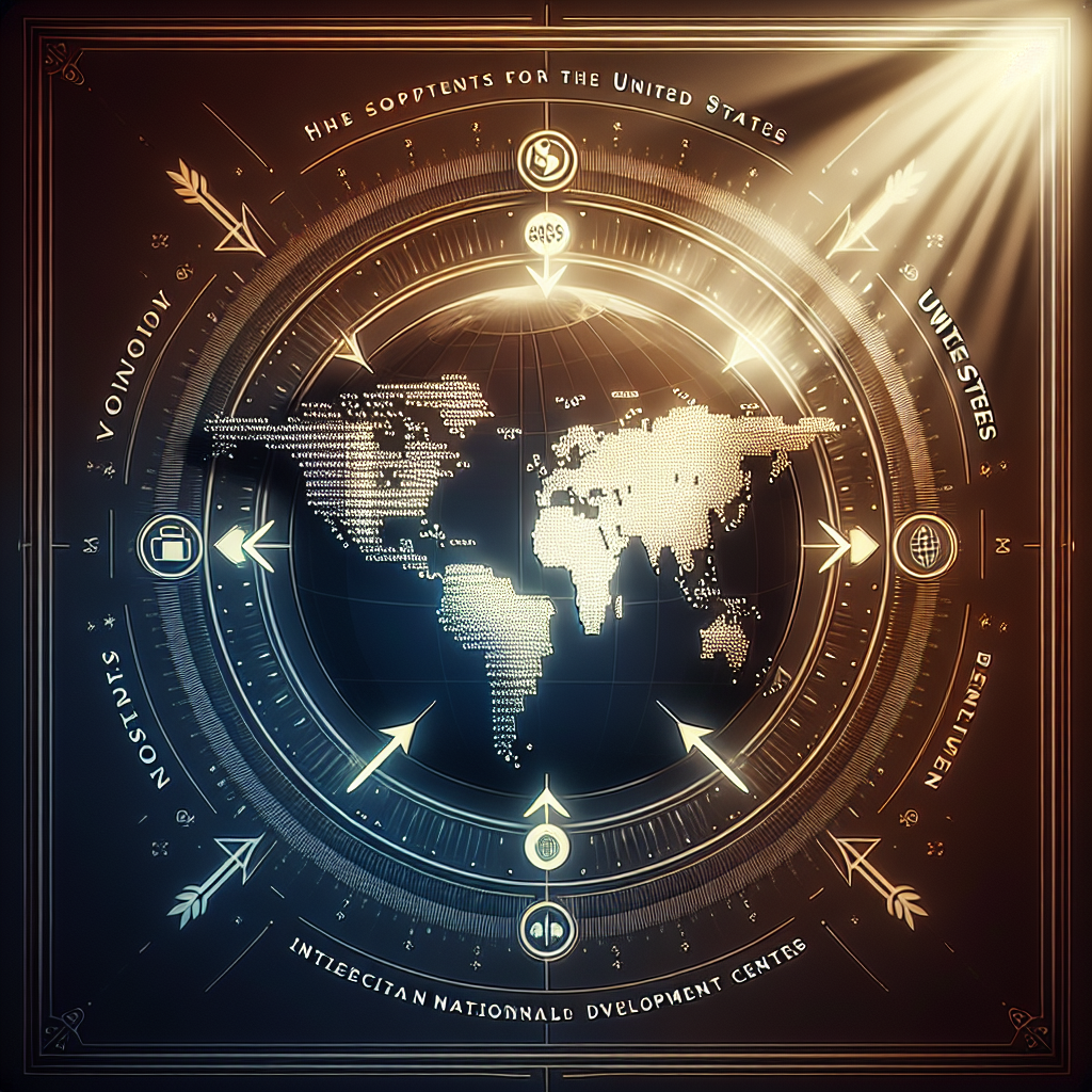 Professional illustration about hybrid US and overseas