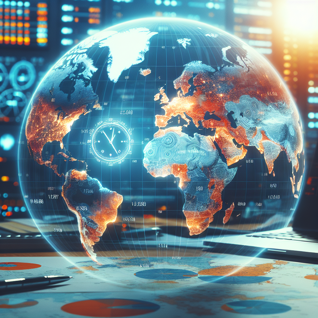 Professional illustration about offshore software development center