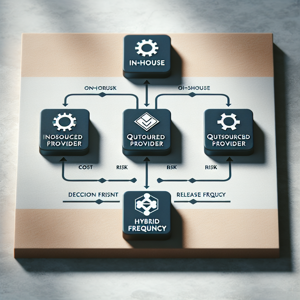 Professional illustration about QA and software testing