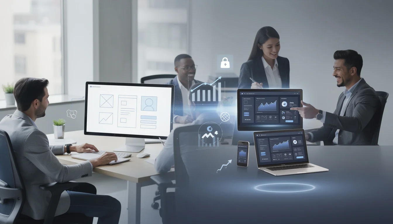 An illustrated diagram showing the key benefits of cost effective mvp to full product transition strategies