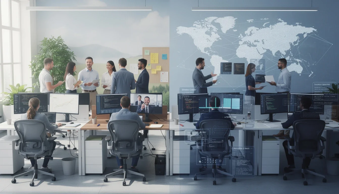 An illustrated diagram showing the key benefits of seasonal offshore software team scaling strategy strategies