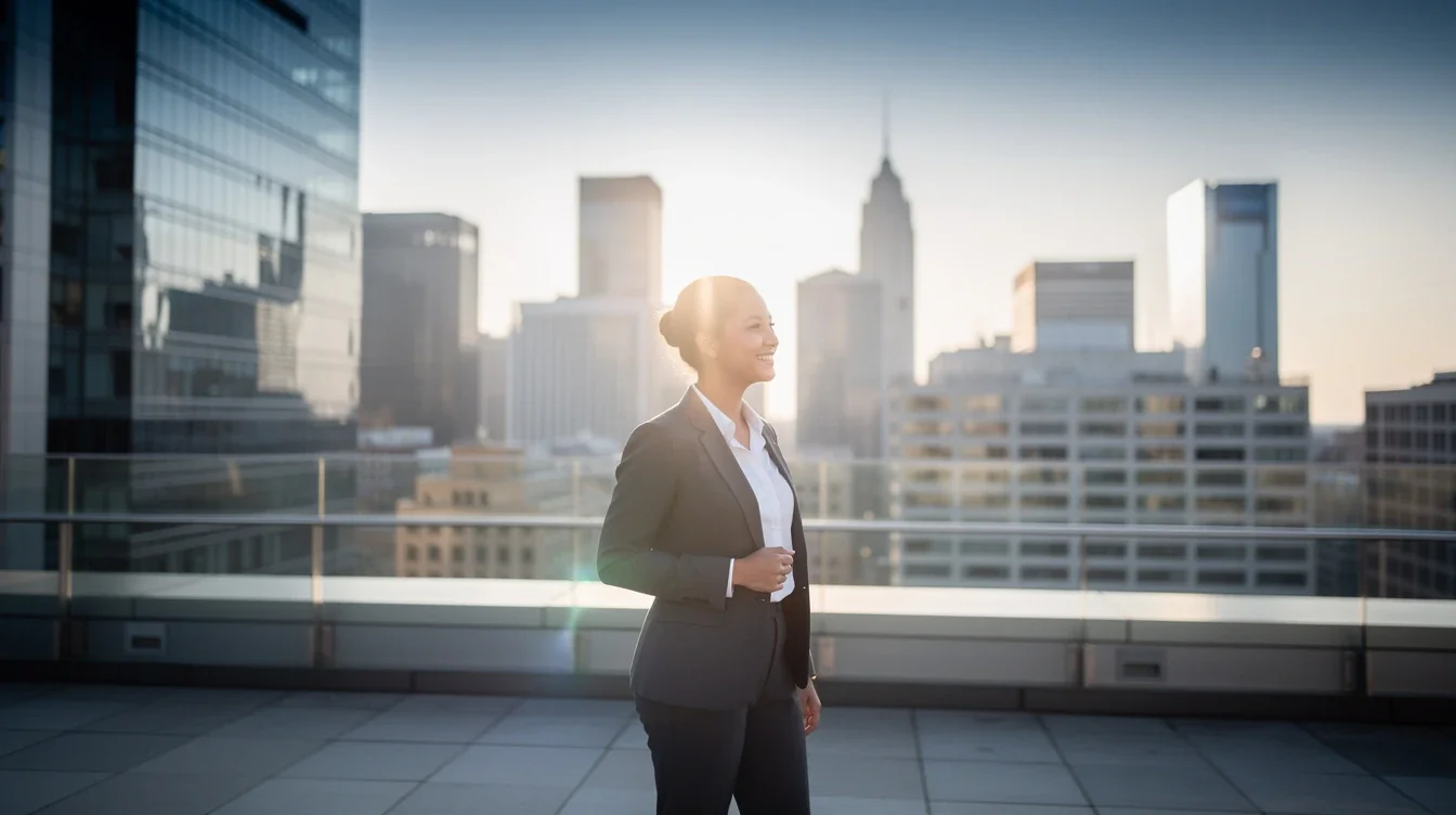 A professional team working on fractional devops consulting benefits for smbs solutions in a modern office environment