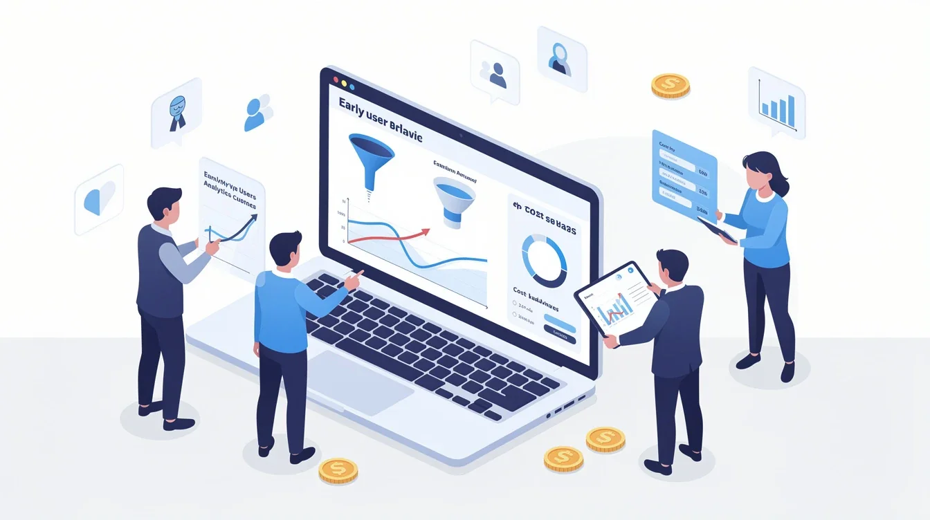A summary infographic highlighting best practices for early mvp user analytics cost savings