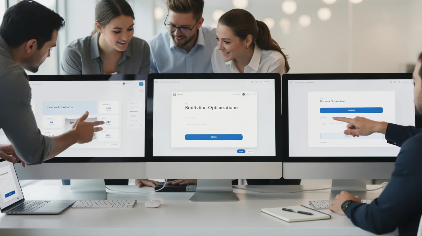 A step-by-step visual process guide demonstrating how microcopy optimization for saas user activation works