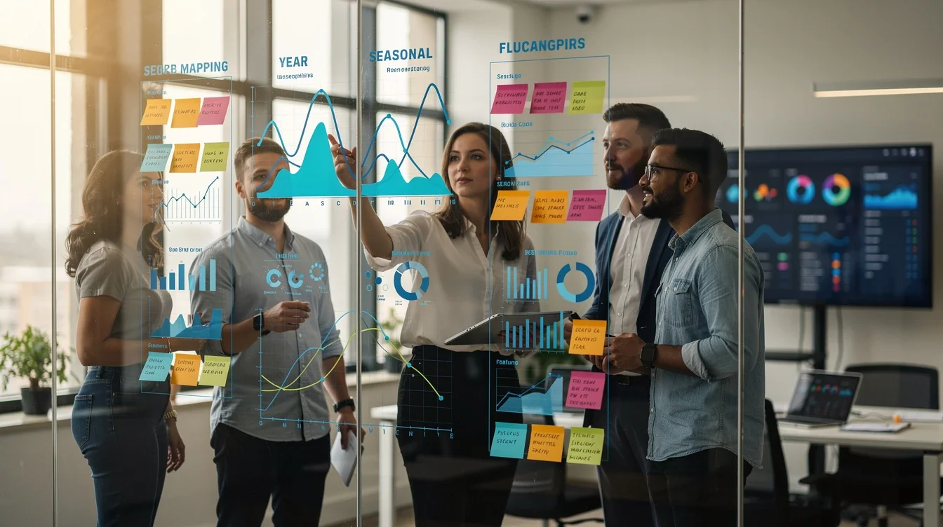 An illustrated diagram showing the key benefits of seasonal user behavior impact on saas feature prioritization strategies